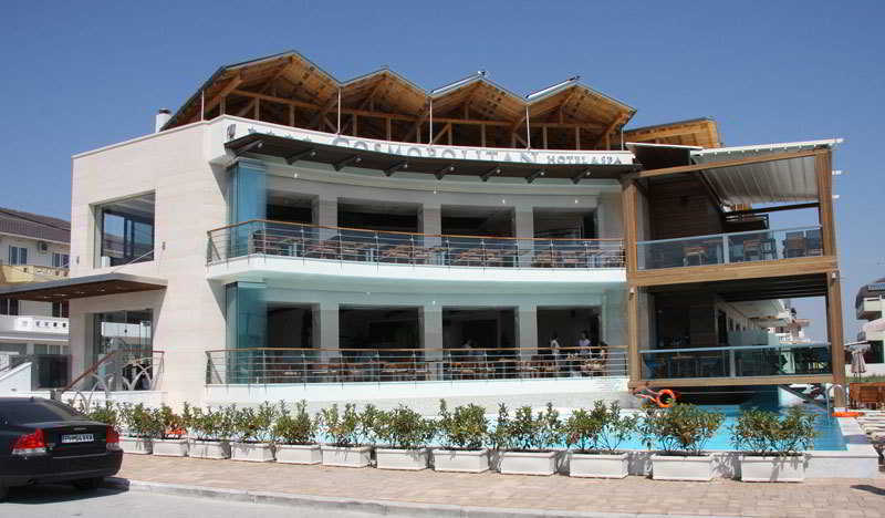 Cosmopolitan Hotel & Spa Paralía Buitenkant foto